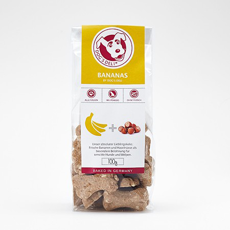 Hundekekse Bananas, 100 g