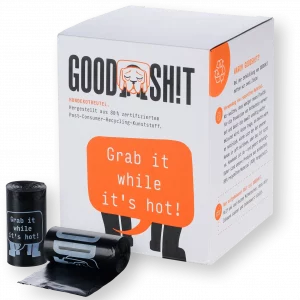 Hundekotbeutel aus recyceltem Plastik, 18-er Box (270 Stück)