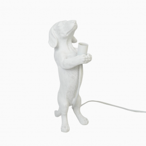 Tischlampe "Holy Teckel", White