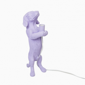 Tischlampe "Holy Teckel", Lilac