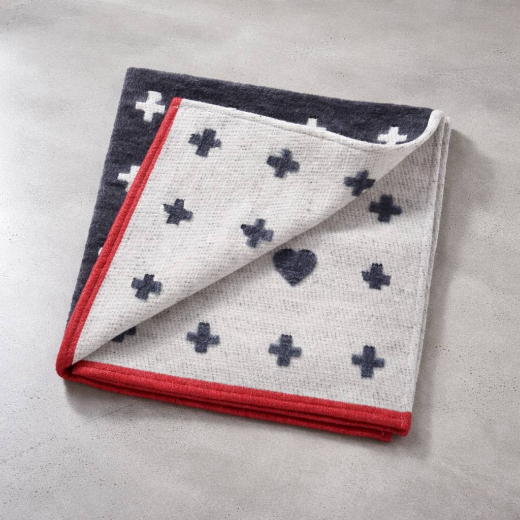 Hundedecke Graphite-White